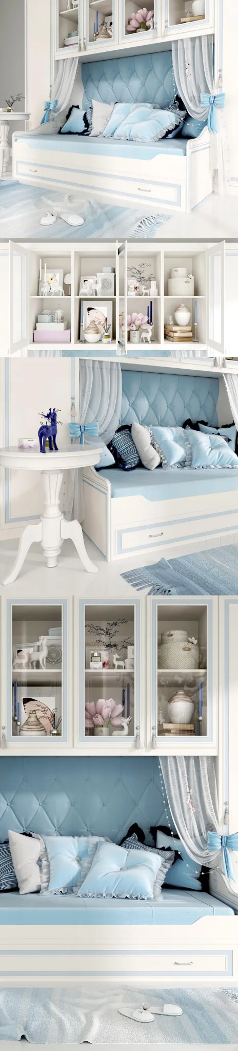 child-room - Ferretti e Ferretti Happy-Night 01 3D Model