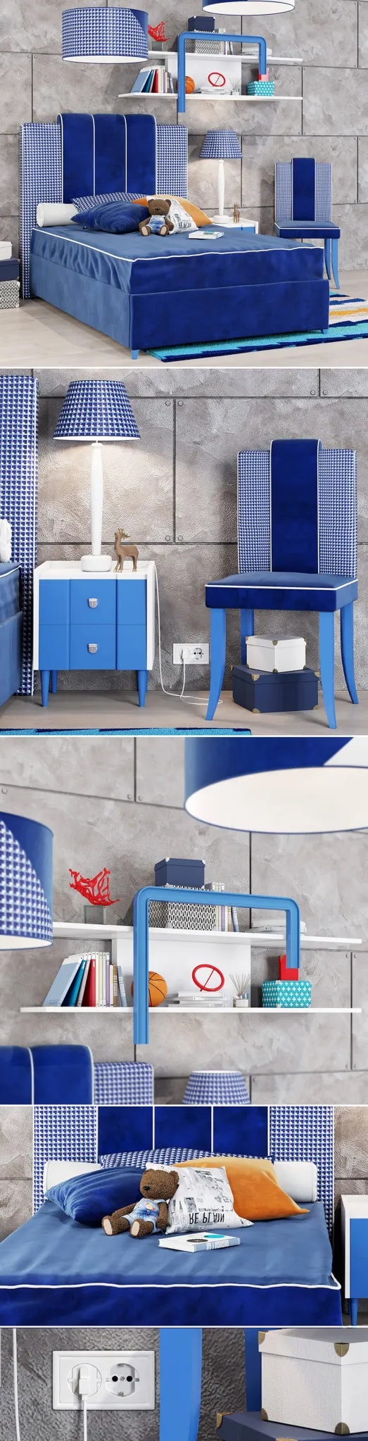 child-room - Ferretti e Ferretti Happy Night 3D Model