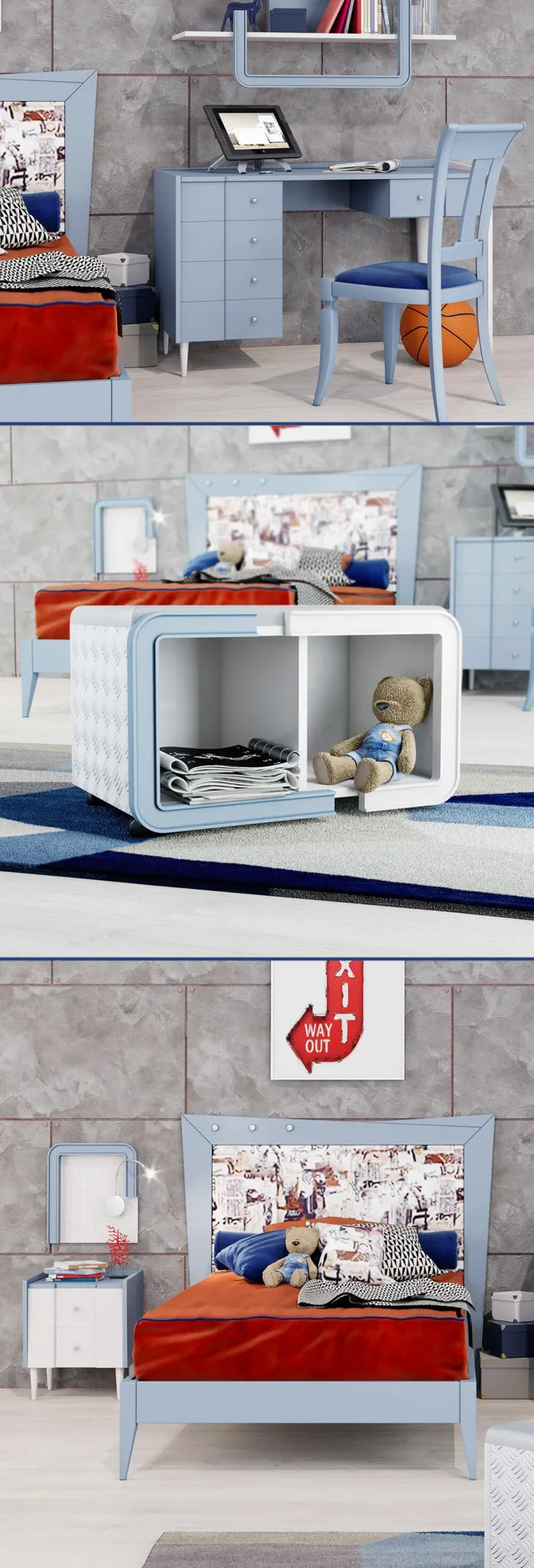 child-room - Ferretti e Ferretti Happy Night 503 3D Model