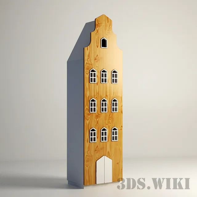 child-room - GRAMERCY HOME - BRUSSELS CABINET 010.002 3D Model