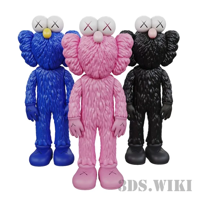 child-room - Heroes of the comic 3D Model