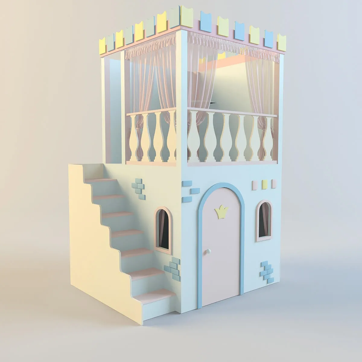 child-room - House castle 3D Model