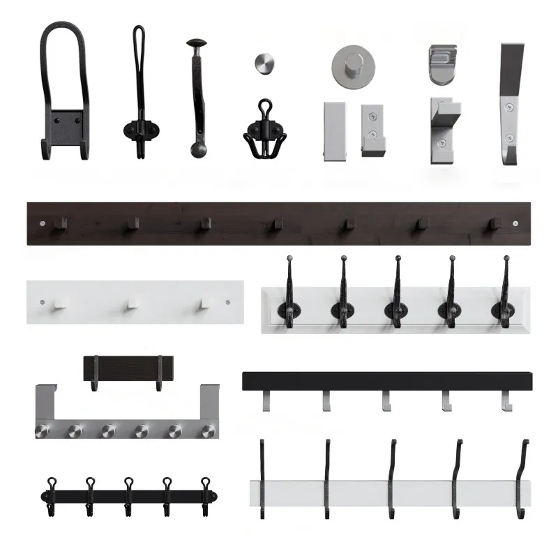 child-room - IKEA hooks and hangers 3D Model