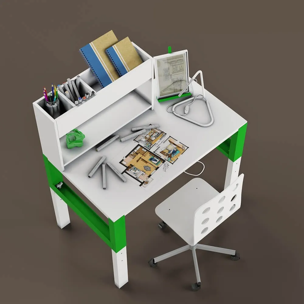 child-room - IKEA set  1 3D Model