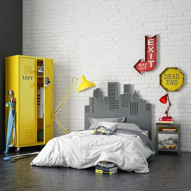 child-room - Junior Bed 2 3D Model