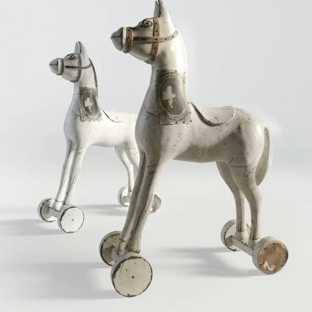 child-room - Kenzia horse 3D Model