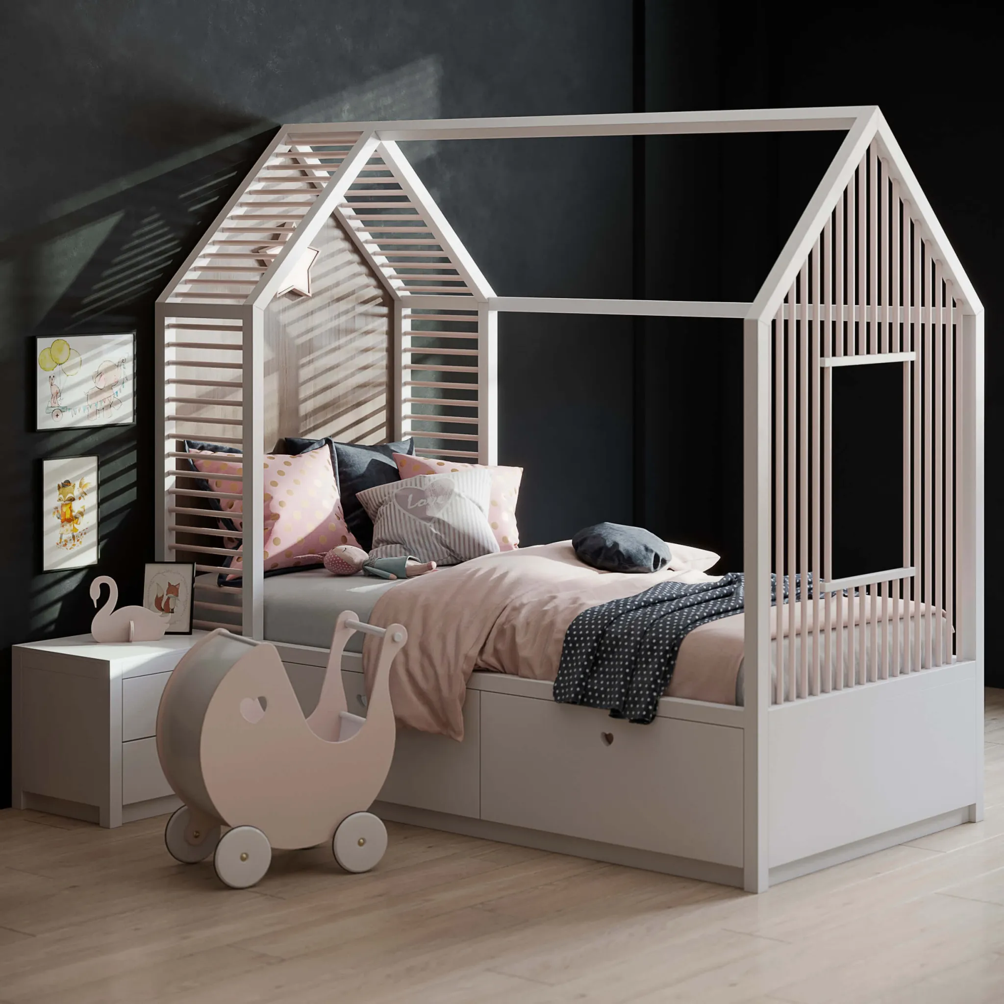 child-room - Kids Bed 3D Model