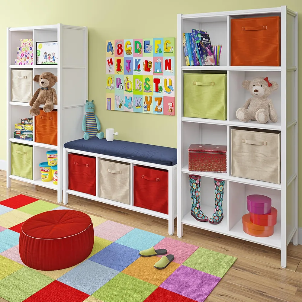 child-room - Kids room shelving 3D Model