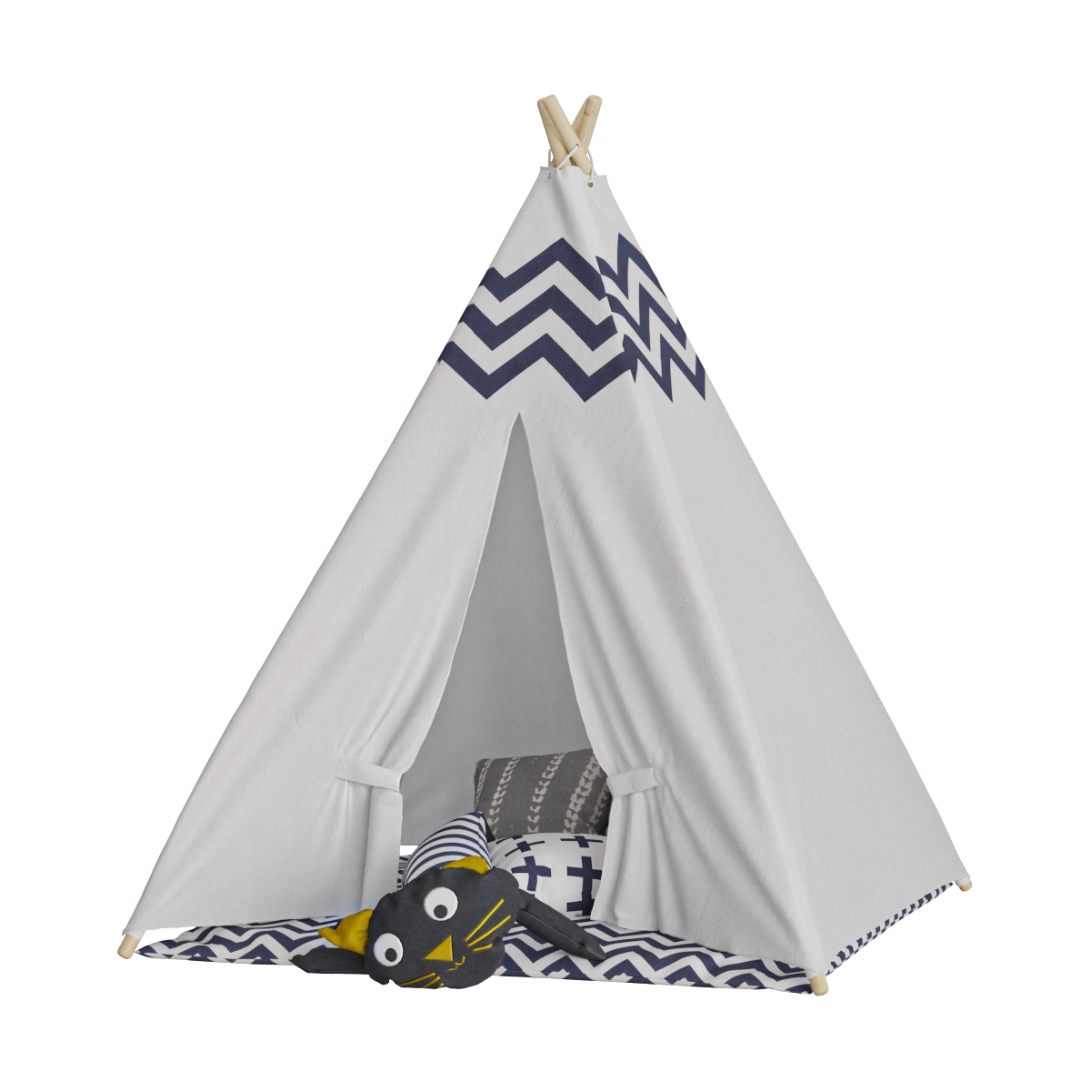 child-room - Kids tent 02 3D Model