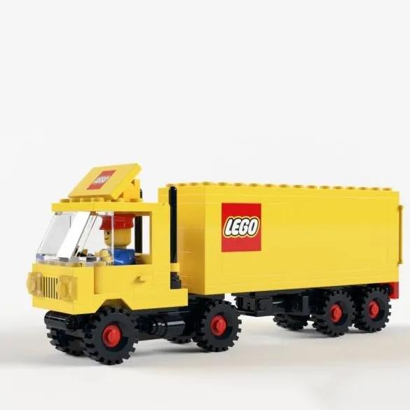 child-room - Lego tractor 692 3D Model