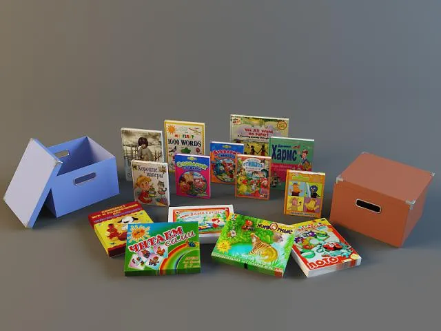 child-room - little things in the nursery 3D Model