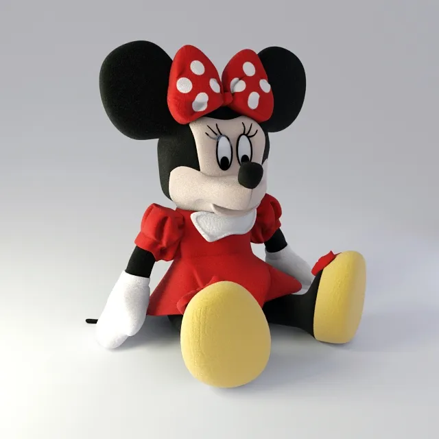 child-room - Minnie 3D Model