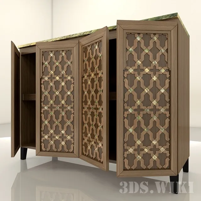 child-room - Moroccan Cabinet 3D Model