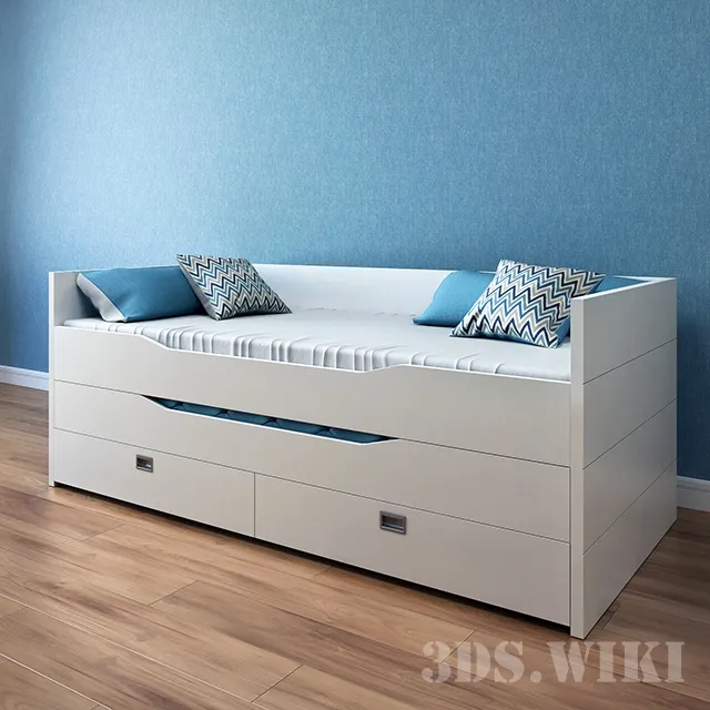 child-room - Paidi Fiona bed 3D Model