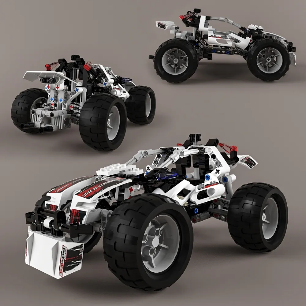 child-room - Quad-bike alternative model 9 3D Model