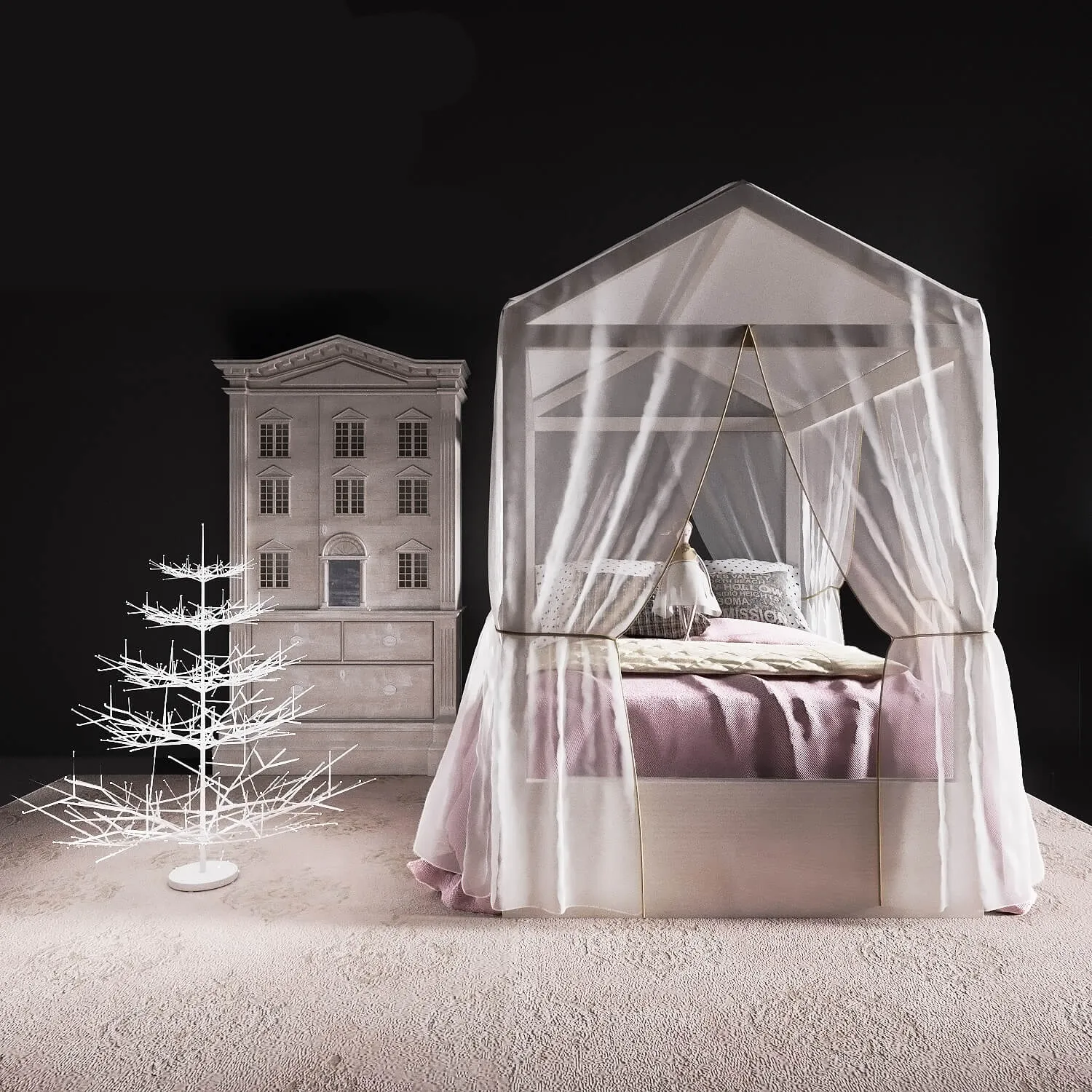 child-room - RH Holiday bed 3D Model
