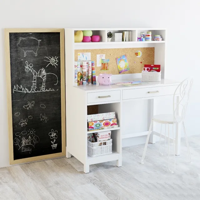 child-room - Set for children's 6 3D Model