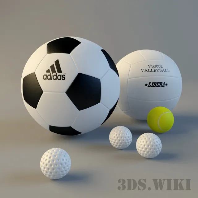 child-room - soccer ball 3D Model