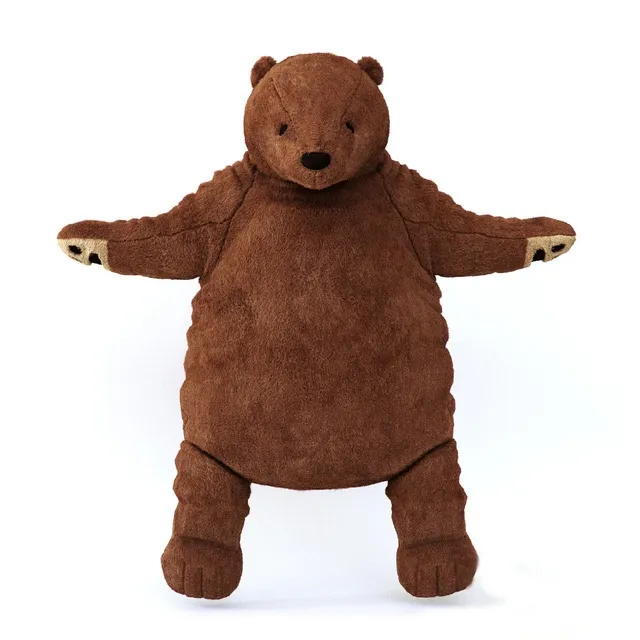 child-room - Soft toy brown bear Dungel 3D Model