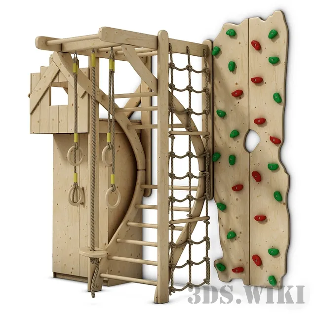 child-room - Sports complex Arfa 3D Model
