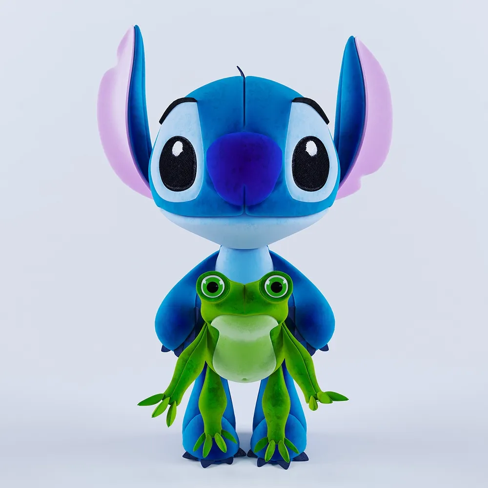 child-room - Stitch toy 3D Model