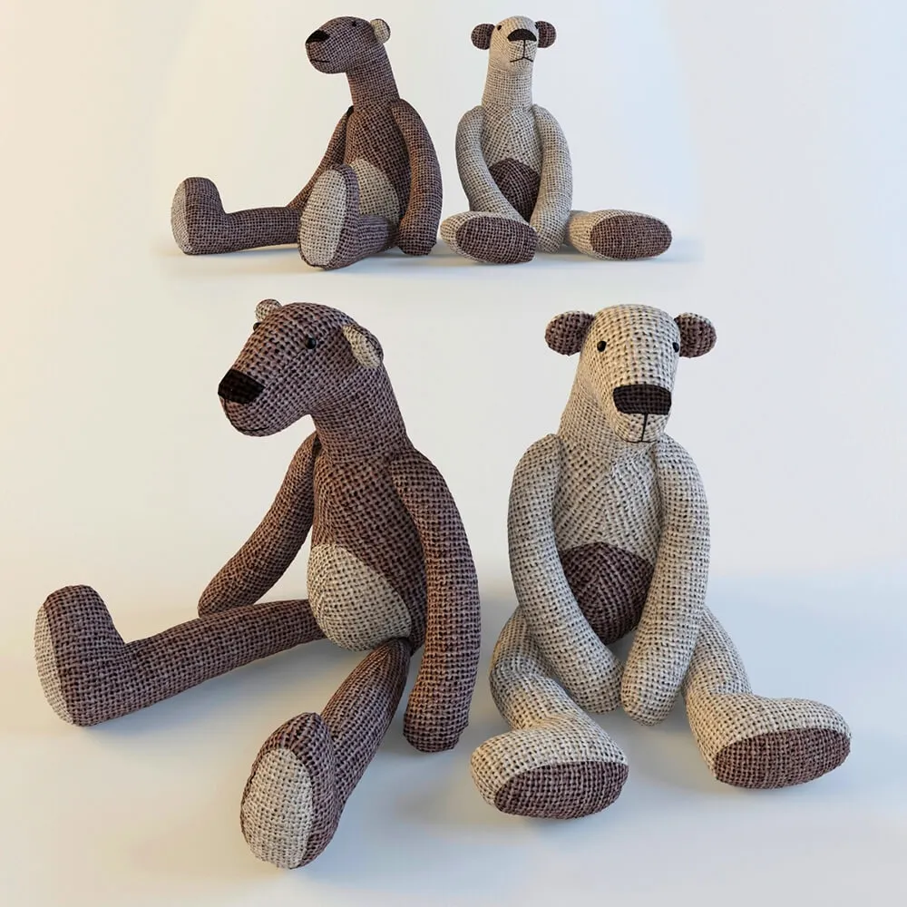 child-room - Teddy 2 3D Model