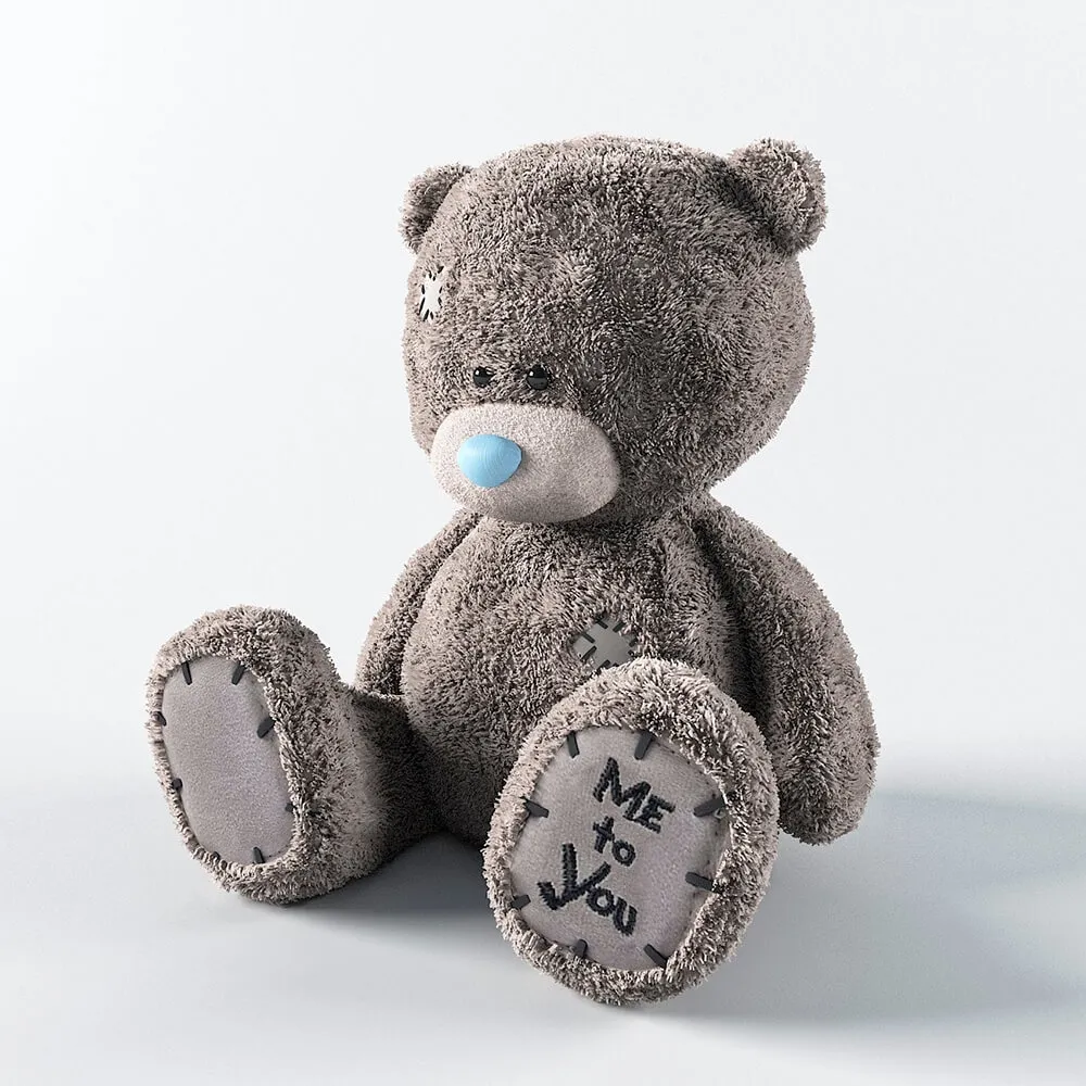 child-room - Teddy 3D Model