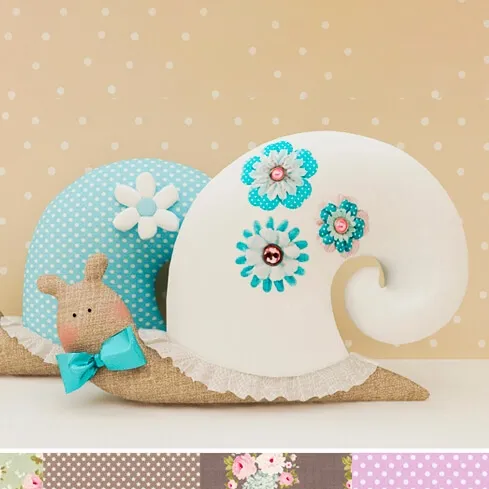 child-room - Tilda Snail soft toy 3D Model