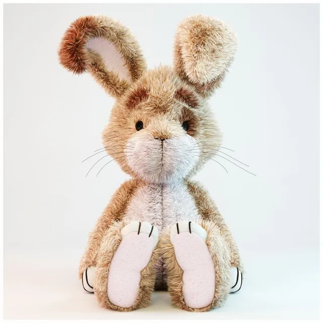 child-room - Toy Bunny 3D Model
