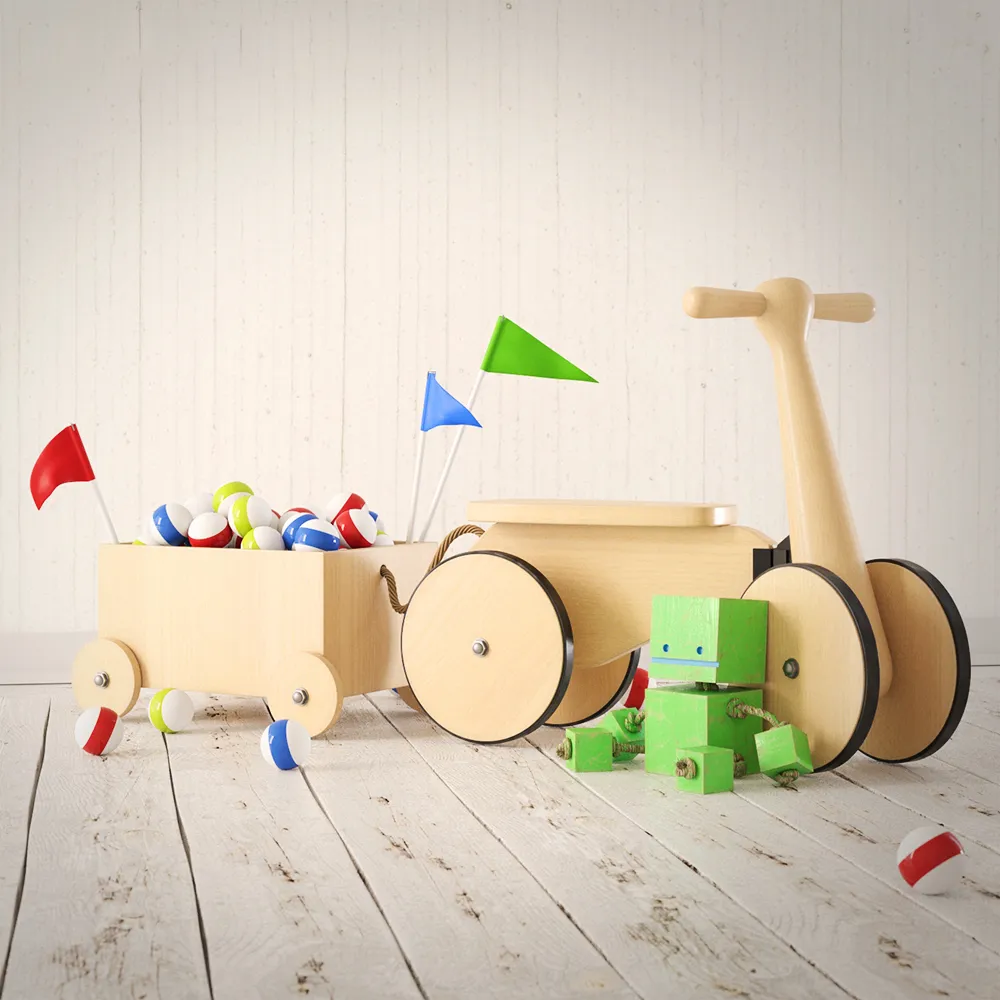 child-room - Toy for children 02 3D Model