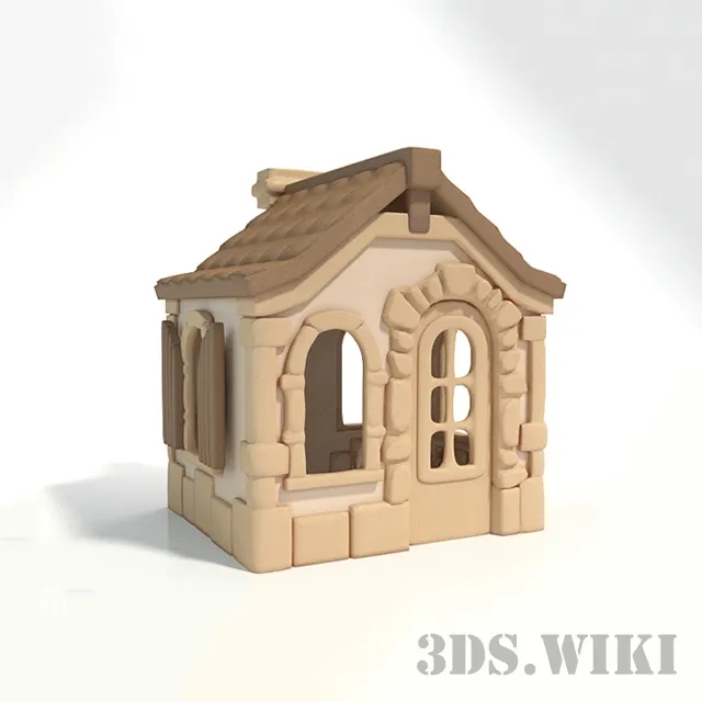 child-room - Toy house heroes 3D Model