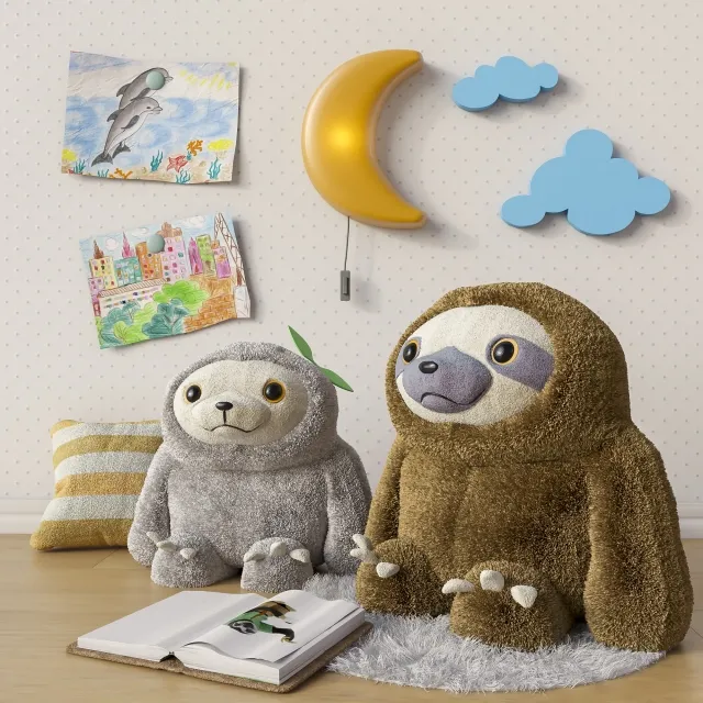 child-room - Toys and accessories 3D Model