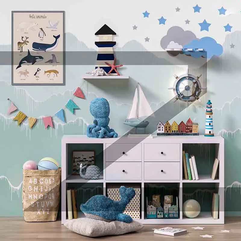 child-room - Toys and furniture set 48 3D Model