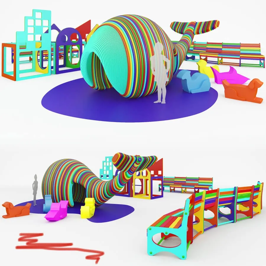 child-room - Wally_the_Whale 3D Model