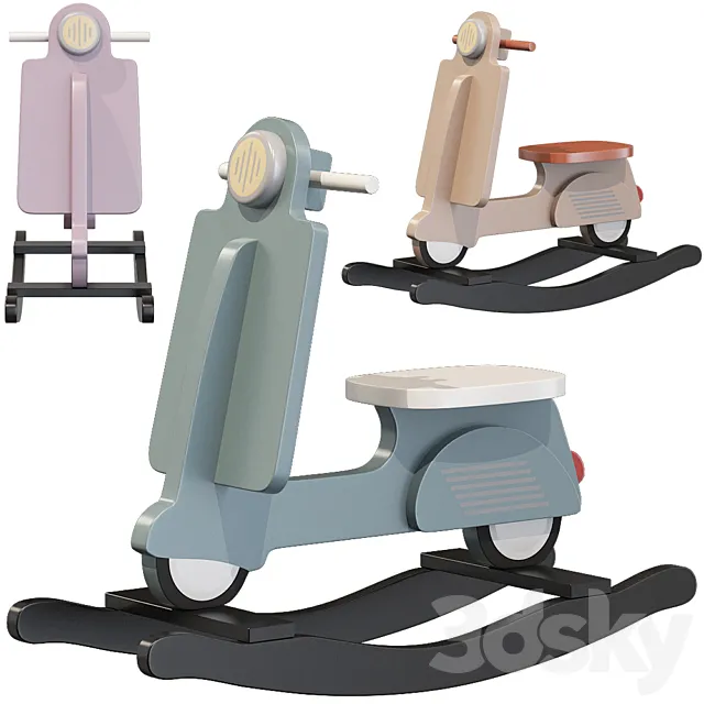 Childhome rocking scooter 3DModel