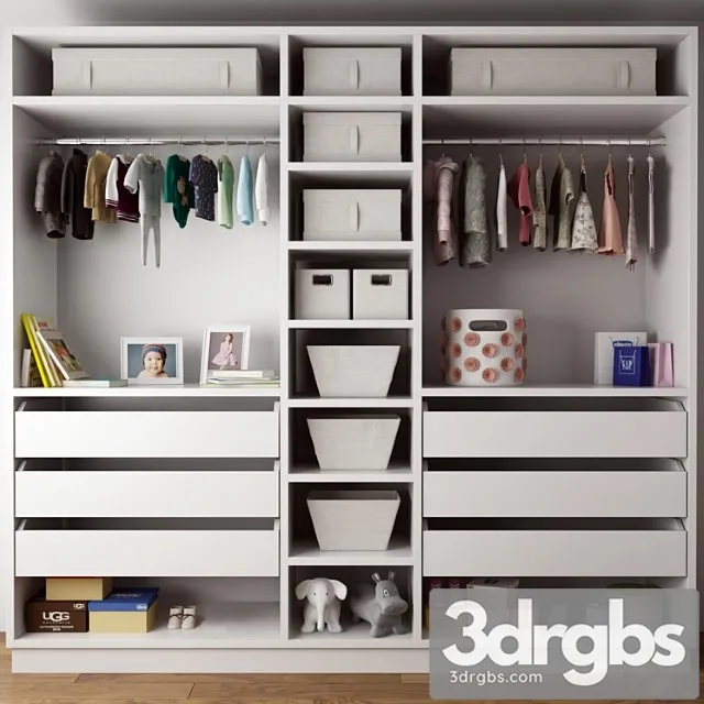 Children& 2 3D Model Free