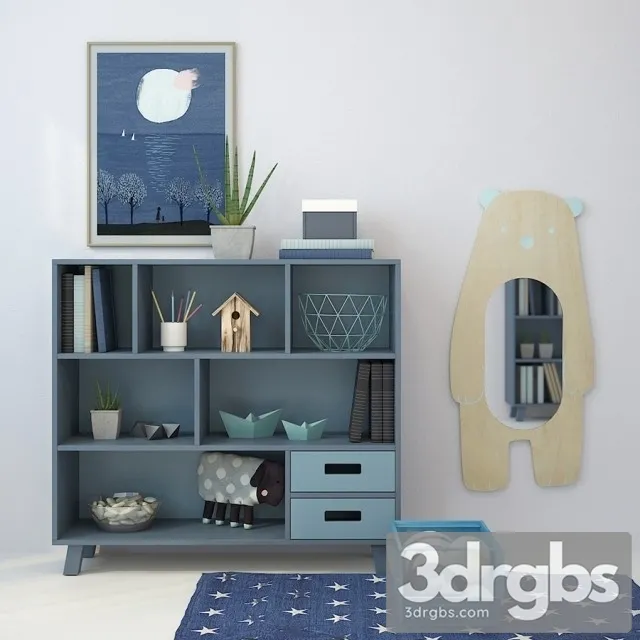 Children Accessories 8 3D Model Free
