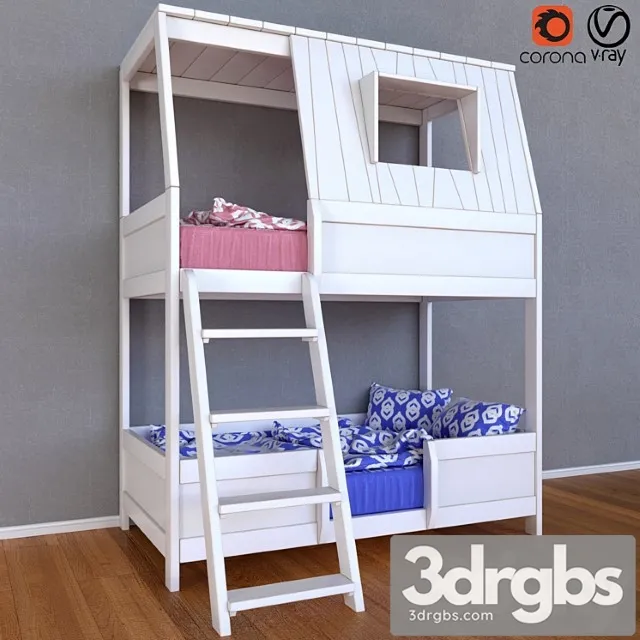 Children Bed 29 1 3D Model Free
