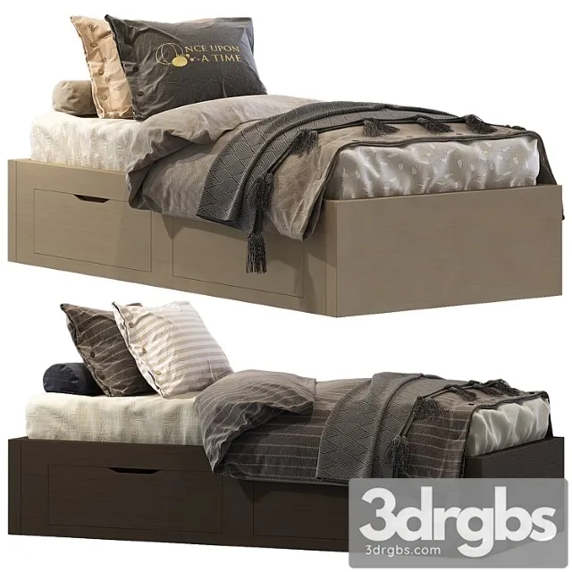 Children Bed From Ikea 3D Model Free