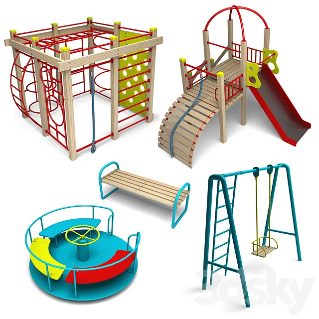 children  complex 3DModel