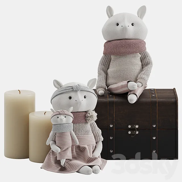 Children decor 01 3D Model