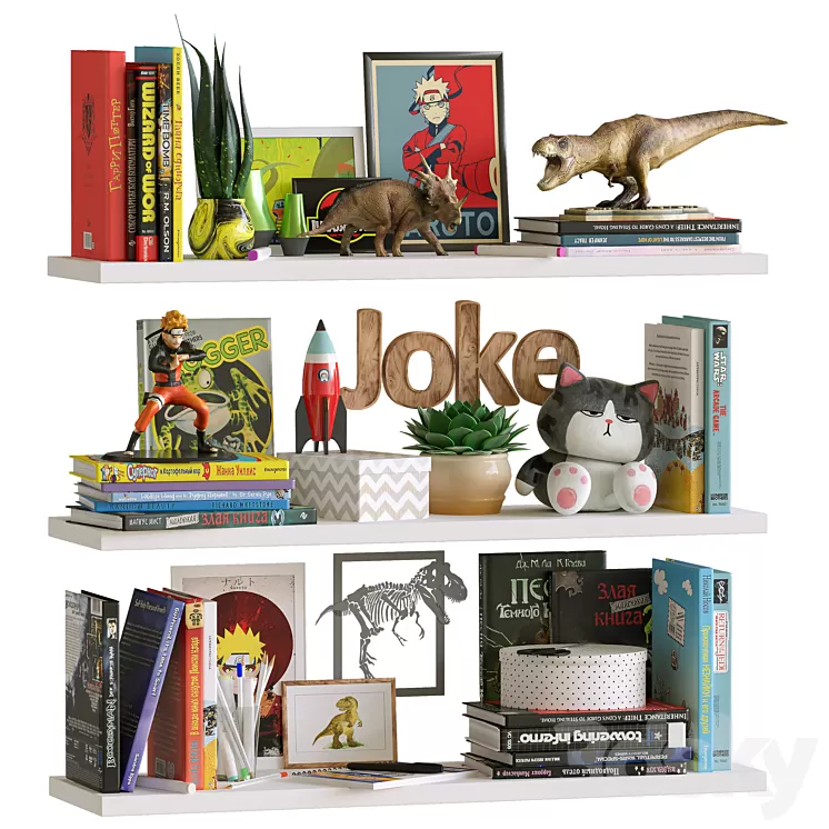 Children decor 2 3D Model