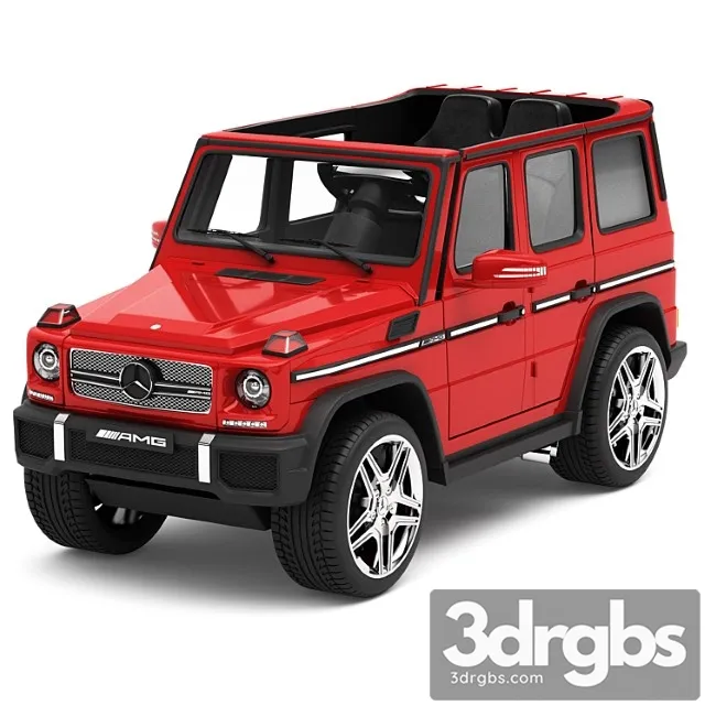 Children Electric Car Mercedes Benz G65 AMG 3D Model Free
