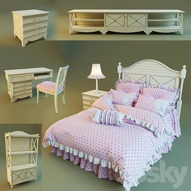 Children Furniture 3DModel