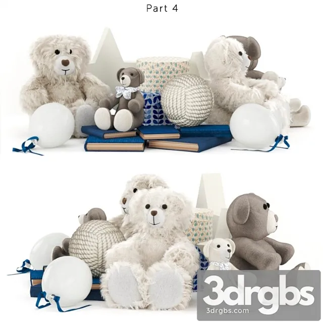 Children Furniture Nicola Bacci Tiramisu Part 4 3D Model Free
