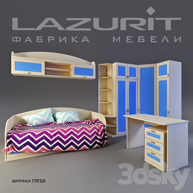 Children "Gerda" 3DModel