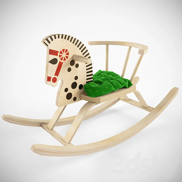 Children horse 3D Model