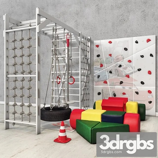 Children Playground 3D Model Download