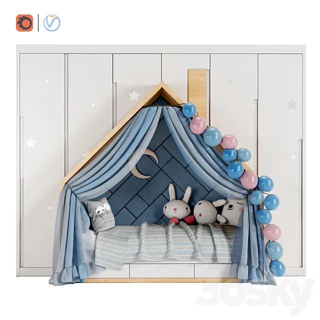 Children Room - 1 3DModel