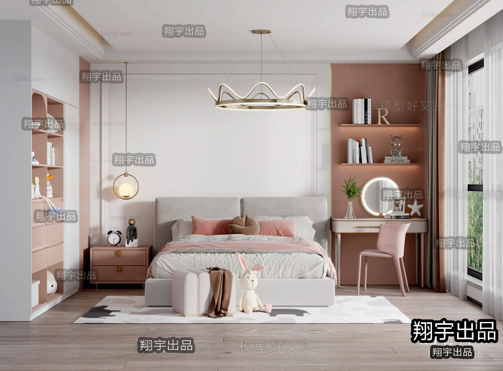 Children Room 3D Interior Scene - 3D Models - 003